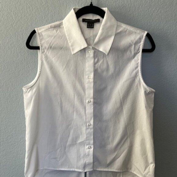 French Connection Sleeveless Top - White - Picture 2 of 5